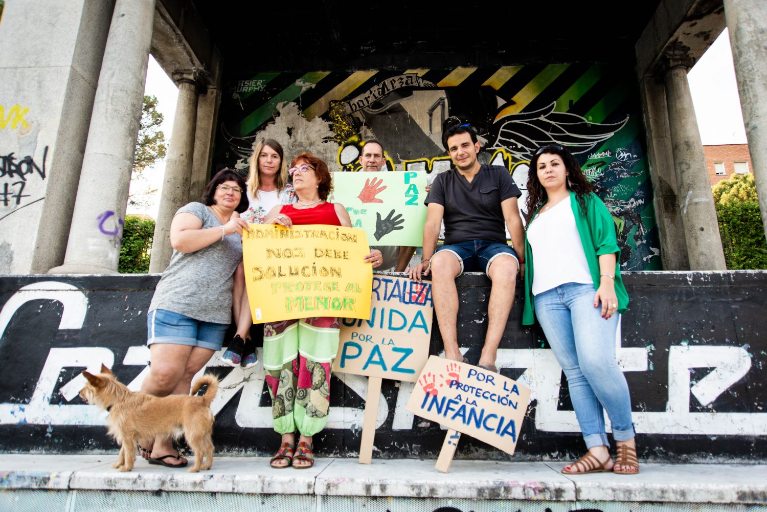 El barrio contra el desamparo