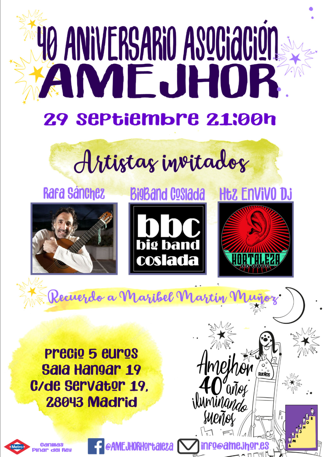 Fiesta 40 Aniversario de Amejhor