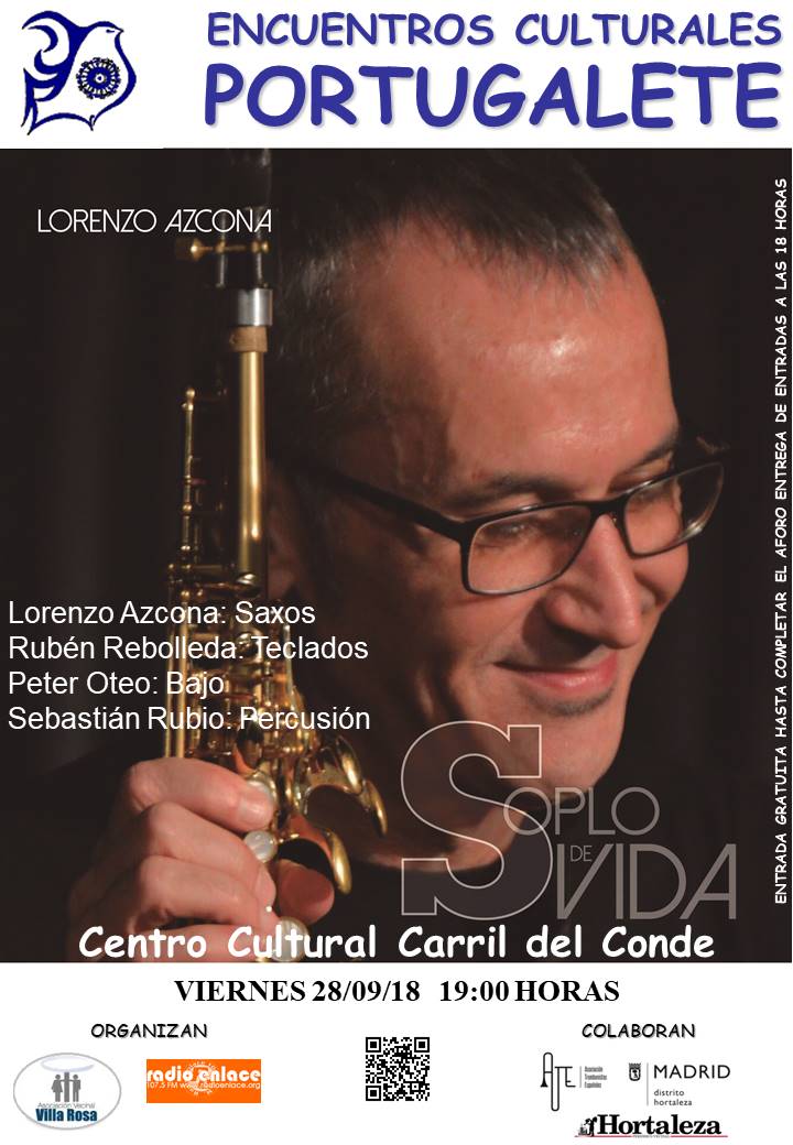 Concierto de Lorenzo Azcona en los Encuentros Culturales Portugalete