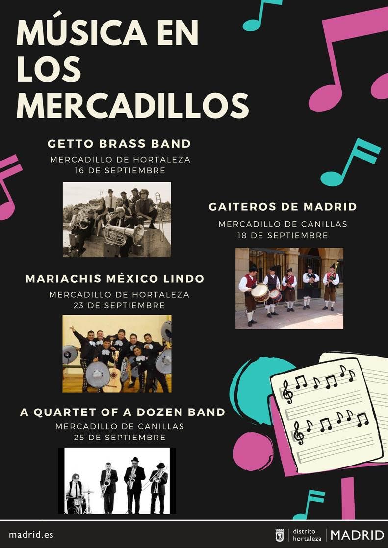Música en los mercadillos