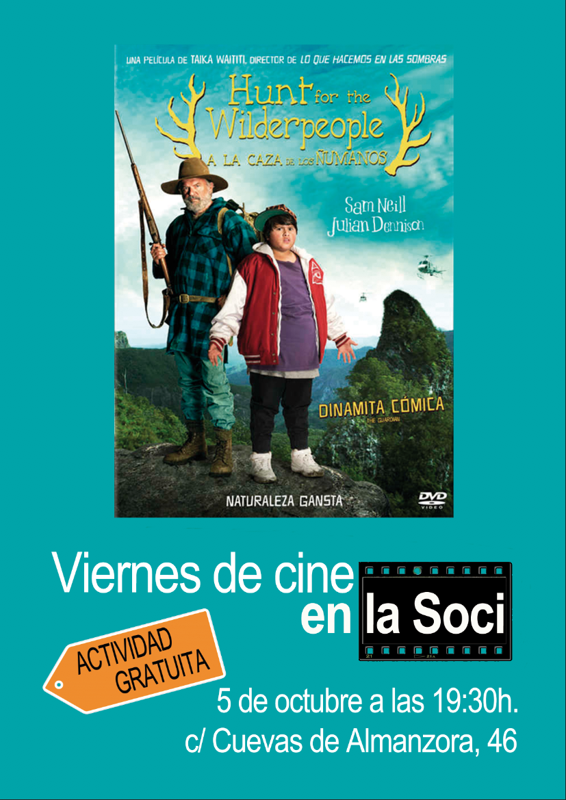 Cinefórum en la Soci: Cazando Salvajes