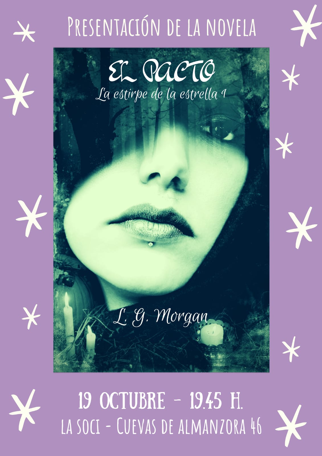 Presentación de la novela ‘El pacto’ en la Soci de Manoteras