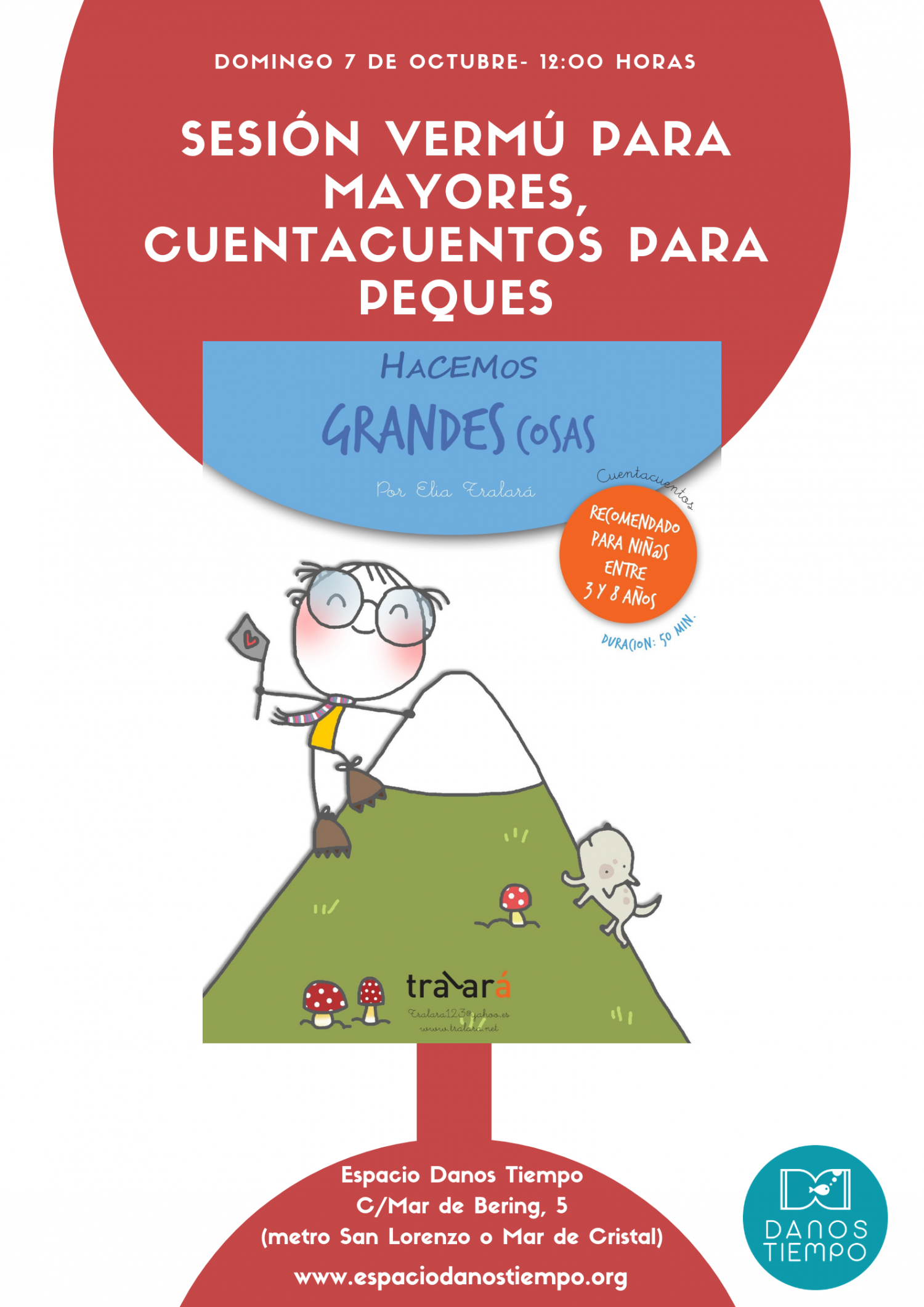 Sesión Vermú y Cuentacuentos en Danos Tiempo