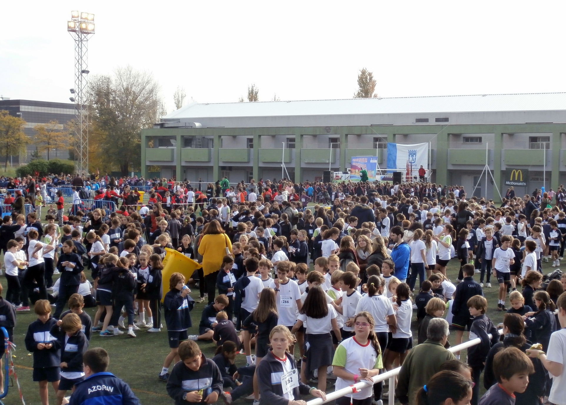 Nuevo éxito del Cross Escolar de Hortaleza