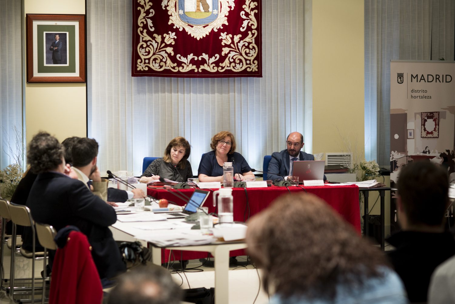 Pleno de diciembre de Hortaleza