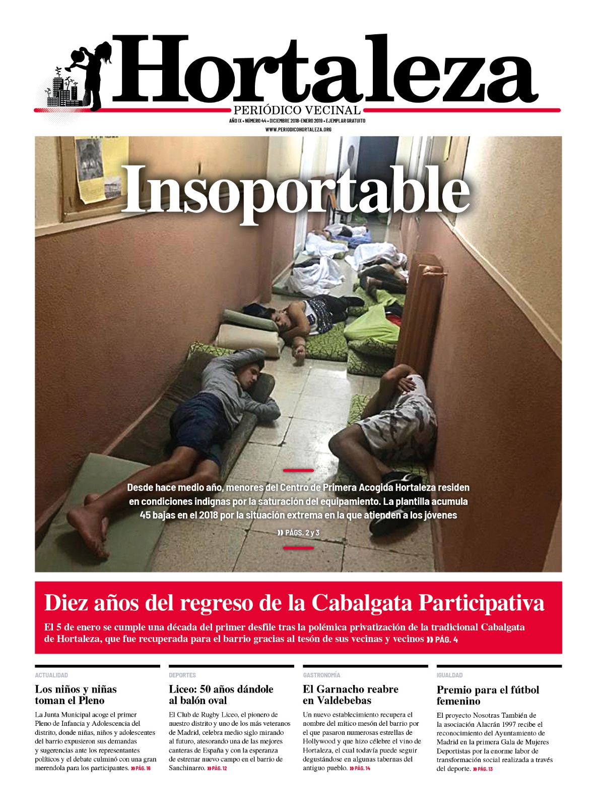 Número 44 de Hortaleza Periódico Vecinal