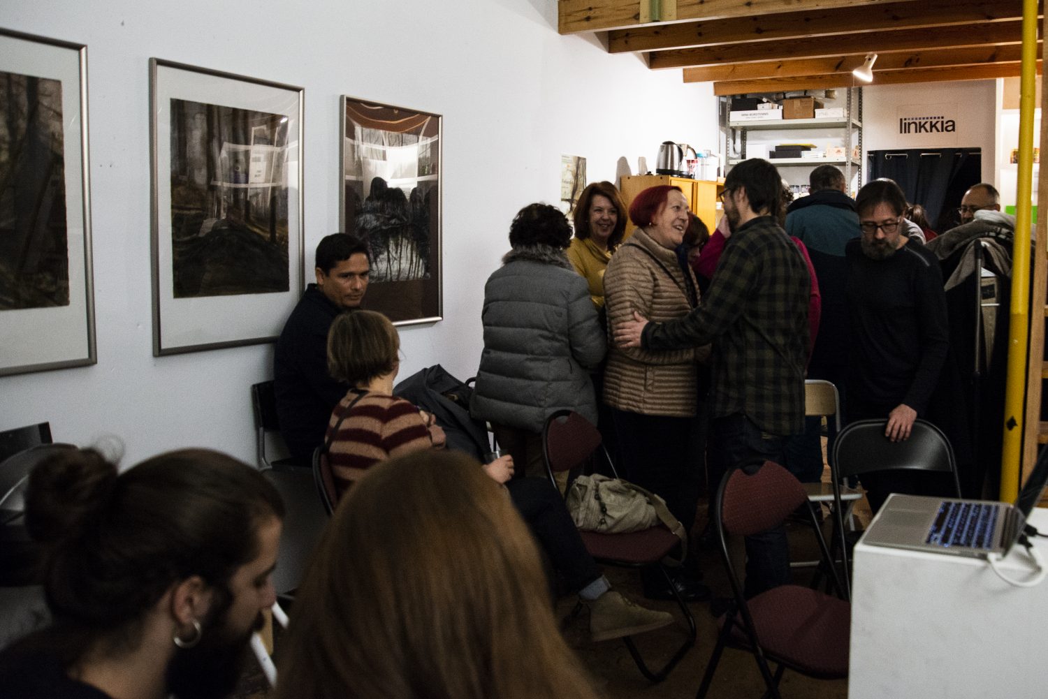 Alberto Pina une Hortaleza y Finlandia a través del arte