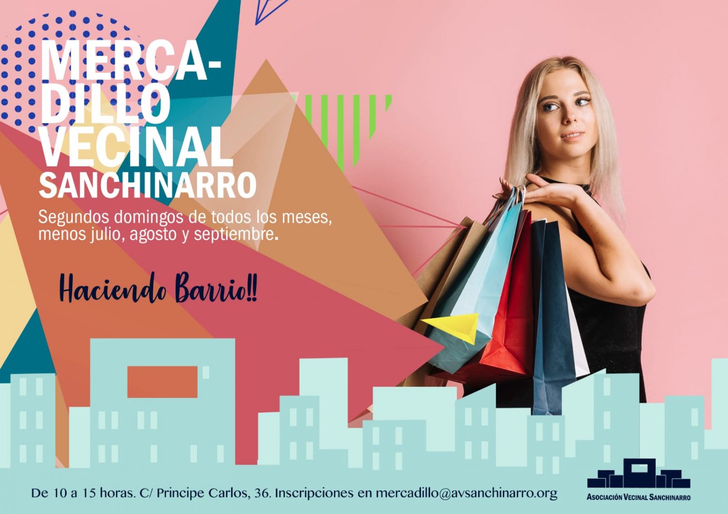 Mercadillo Vecinal en Sanchinarro