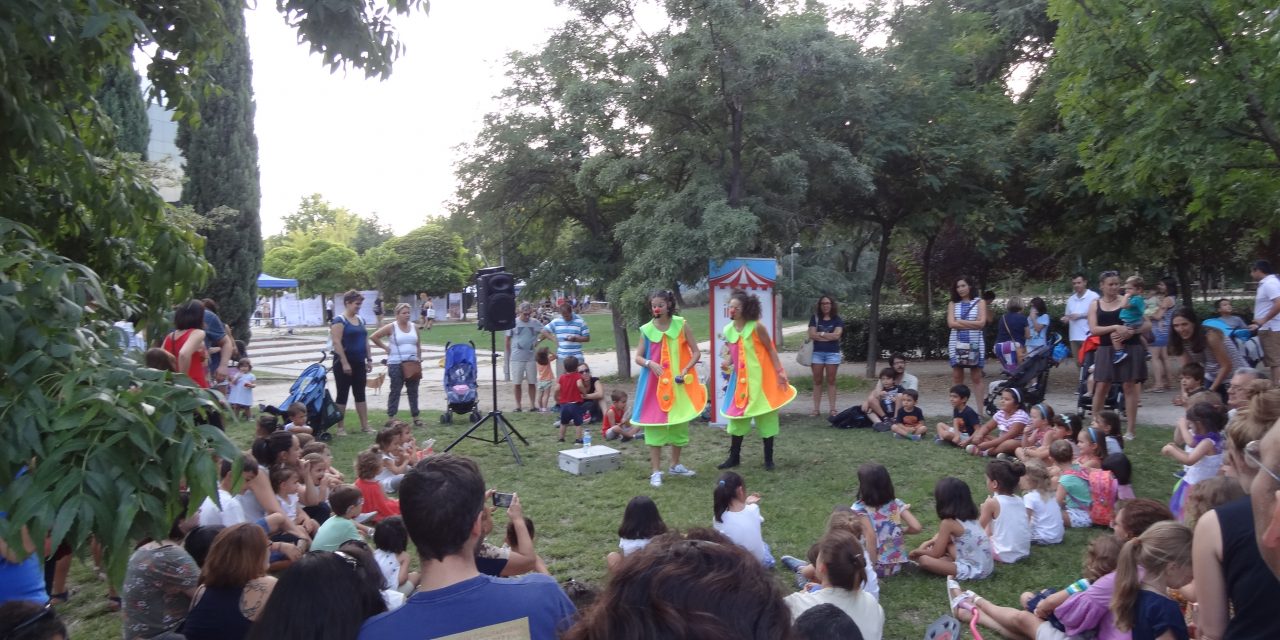 Vuelven las actividades infantiles a los parques de Hortaleza