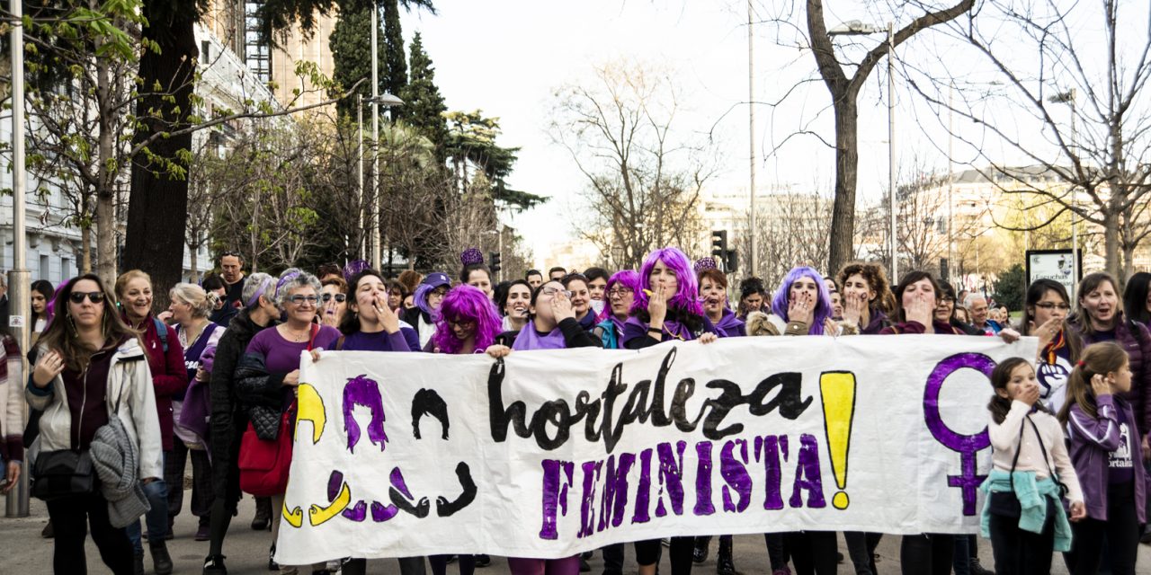 Una semana después de la huelga feminista en Hortaleza