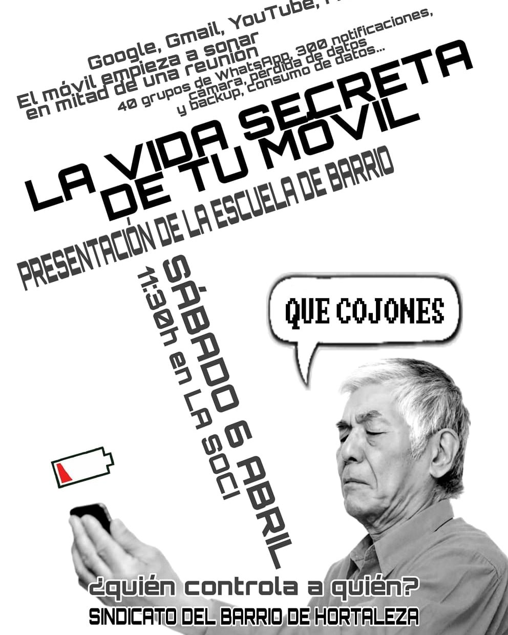 190406 cartel Escuela de Barrio