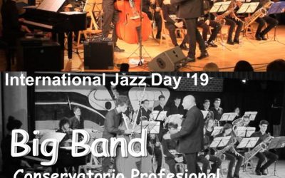 Concierto de la Big Band del Conservatorio Profesional de Música Arturo Soria en los Encuentros Culturales Portugalete