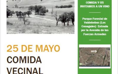 Comida Vecinal en Los Cenagales del Parque Forestal Valdebebas