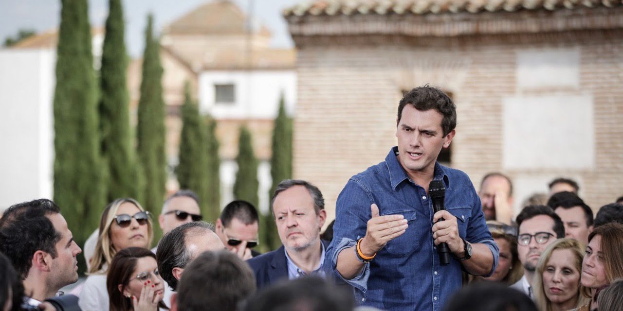 Albert Rivera también elige Hortaleza para cerrar campaña