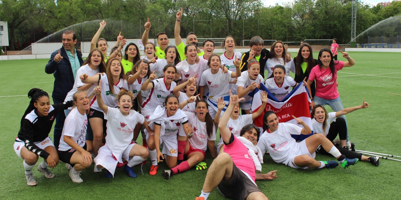 Las futbolistas de Hortaleza son de primera