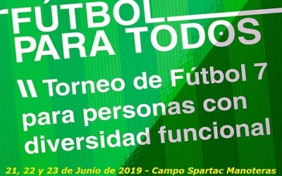 II Torneo Fútbol para Todos en el campo del Spartac de Manoteras