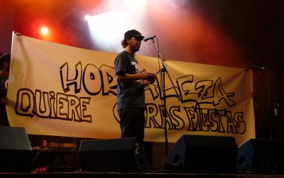 Una protesta para salvar las Fiestas de Hortaleza