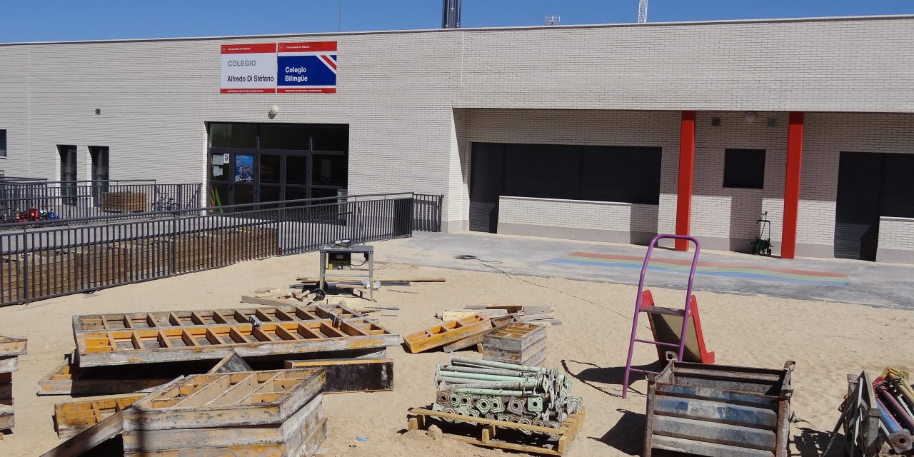La ampliación del colegio de Valdebebas sigue pendiente