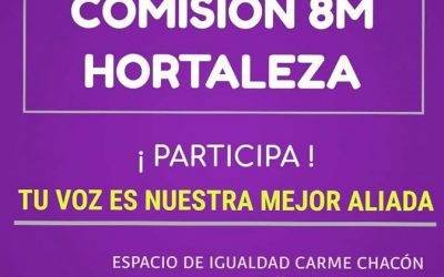 Reunión de la Comisión 8M Hortaleza en el Espacio de Igualdad Carme Chacón
