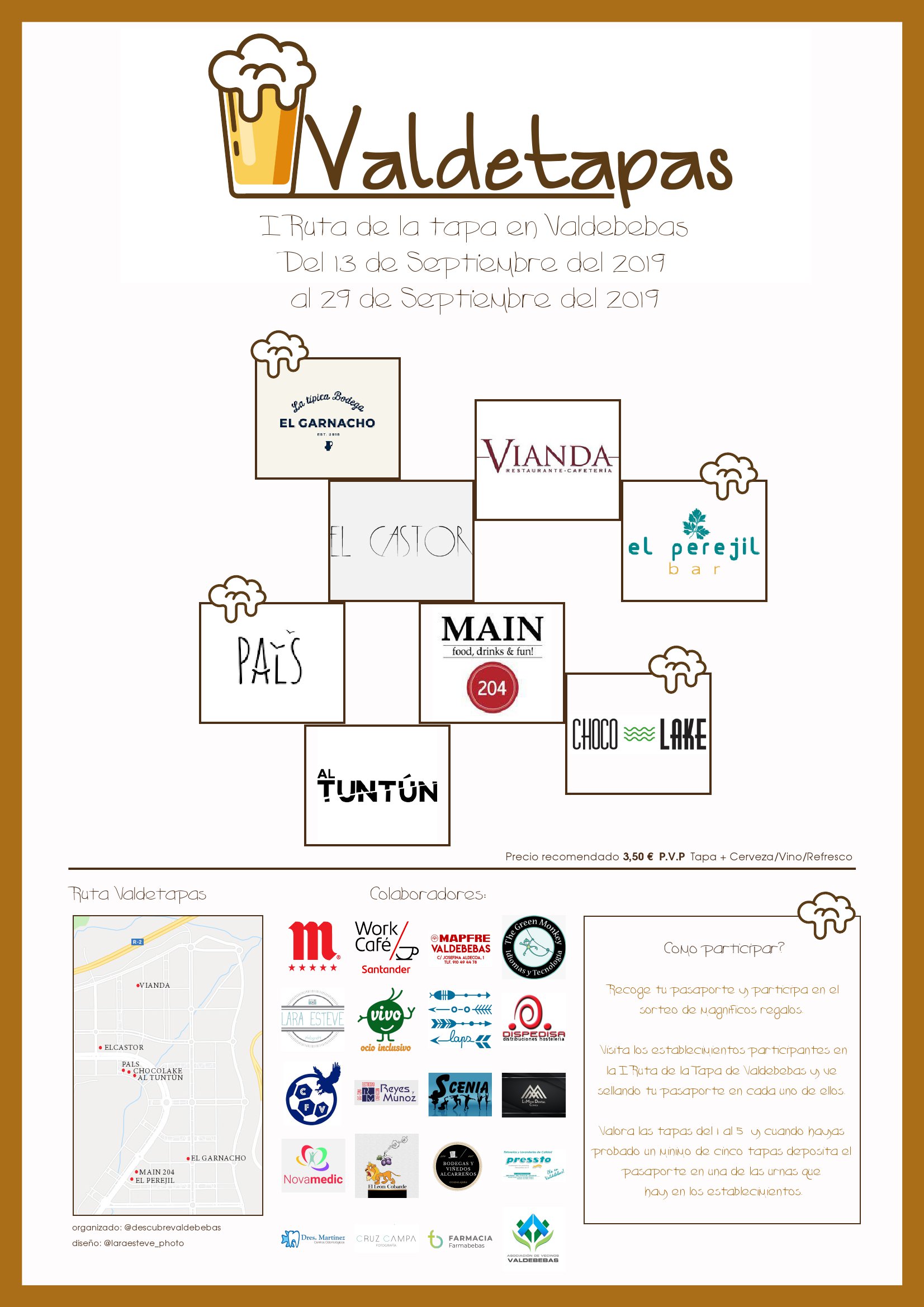 Cartel Valdetapas 2019