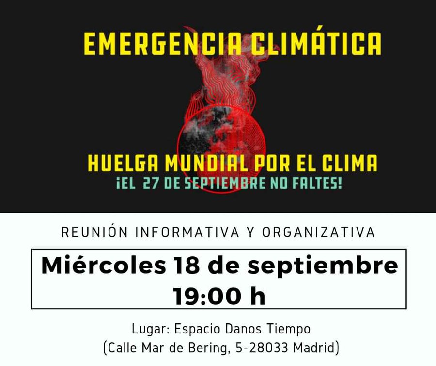 Reunión Huelga por el Clima Hortaleza