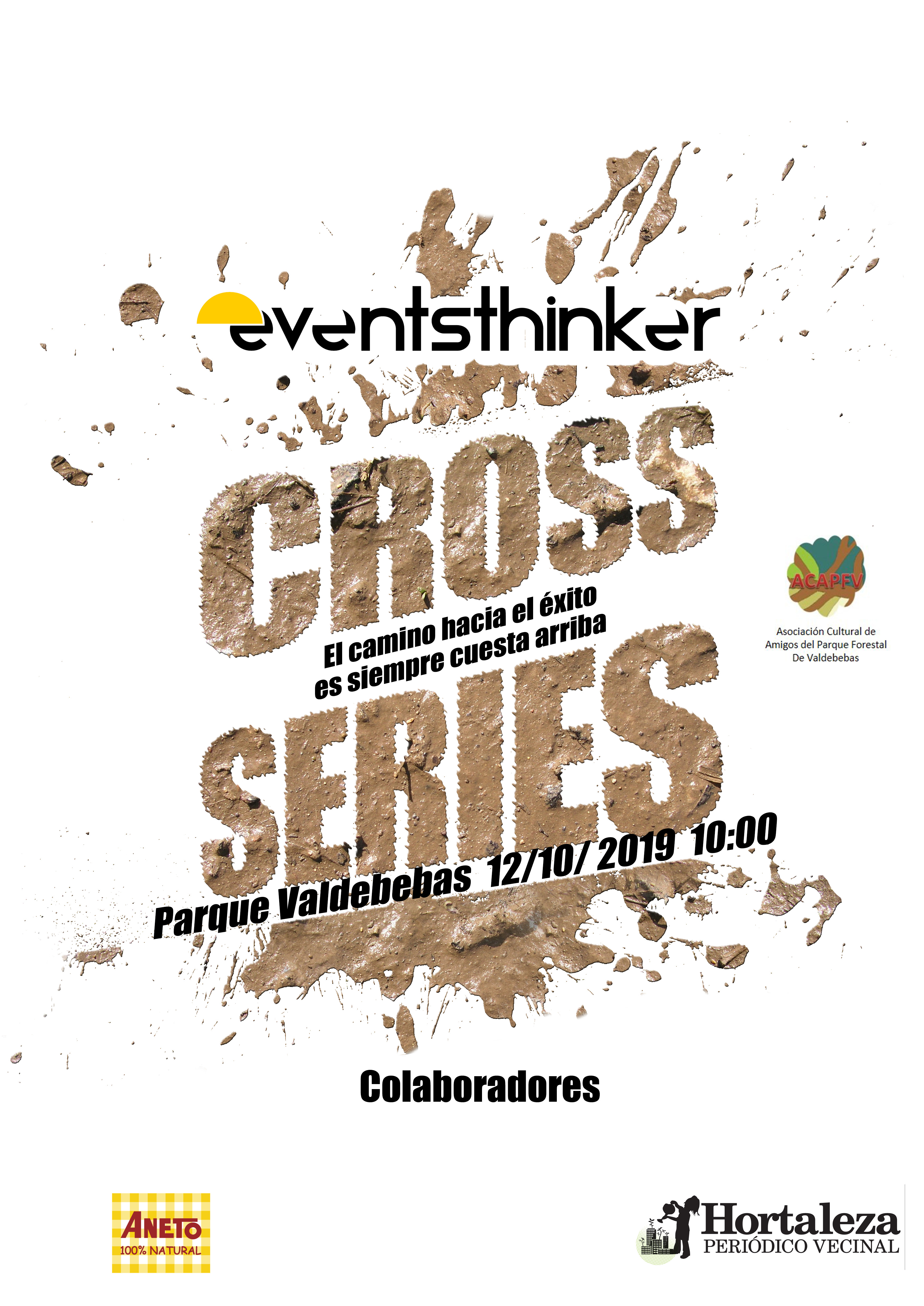 CARTEL V CROSS AMIG@S DEL PARQUE DE VALDEBEBAS
