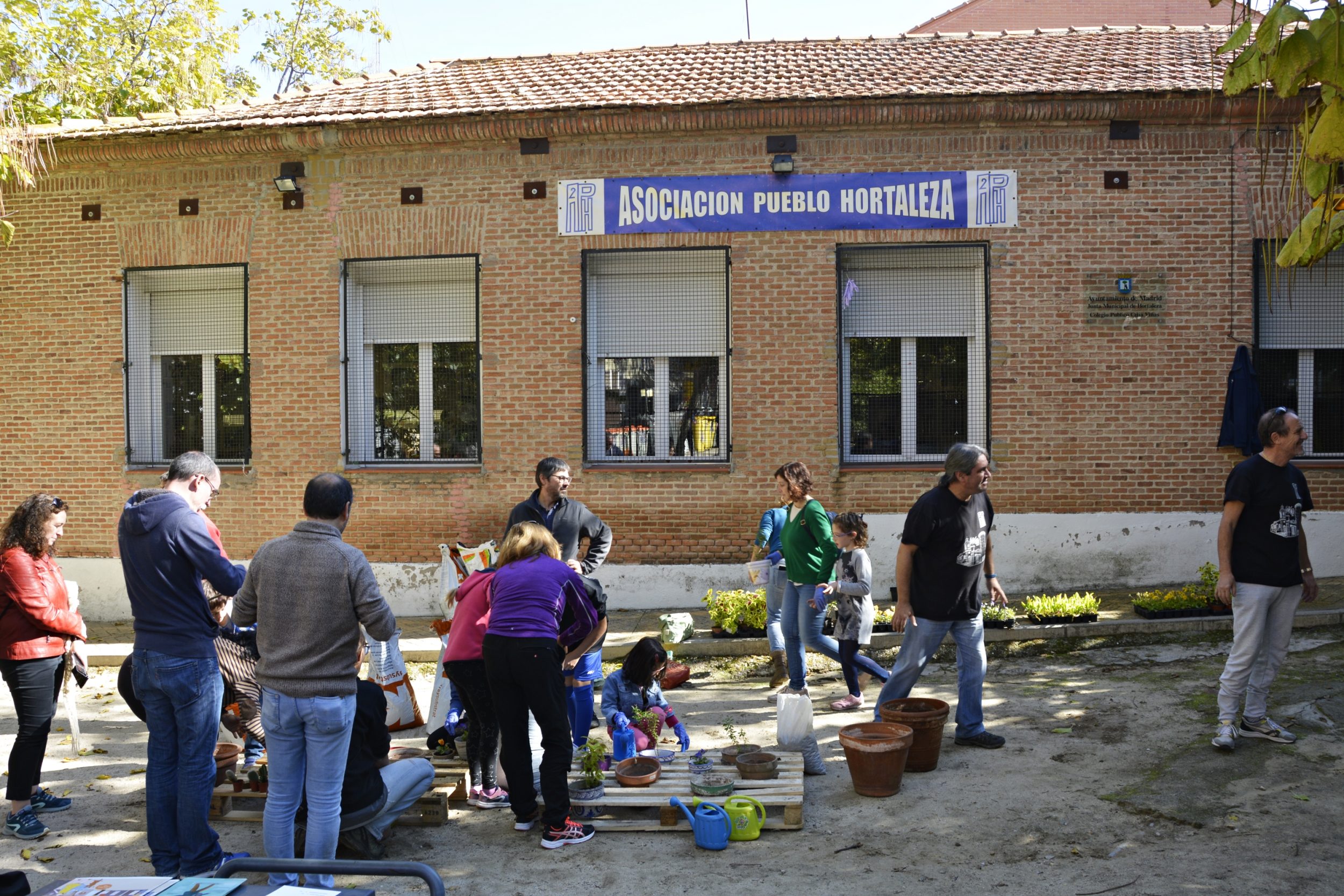 Jornada de cribado y compostaje