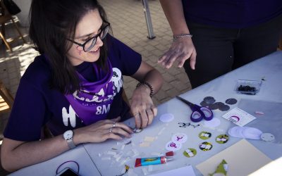 Septiembre fue violeta en Hortaleza