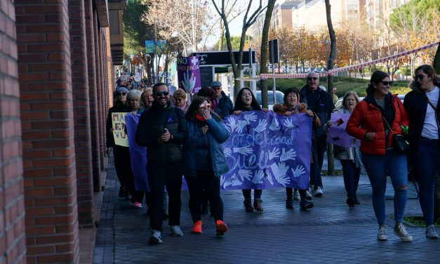 Hortaleza se vuelve morada el 25-N