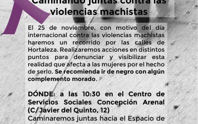 Caminando juntas contra las violencias machistas