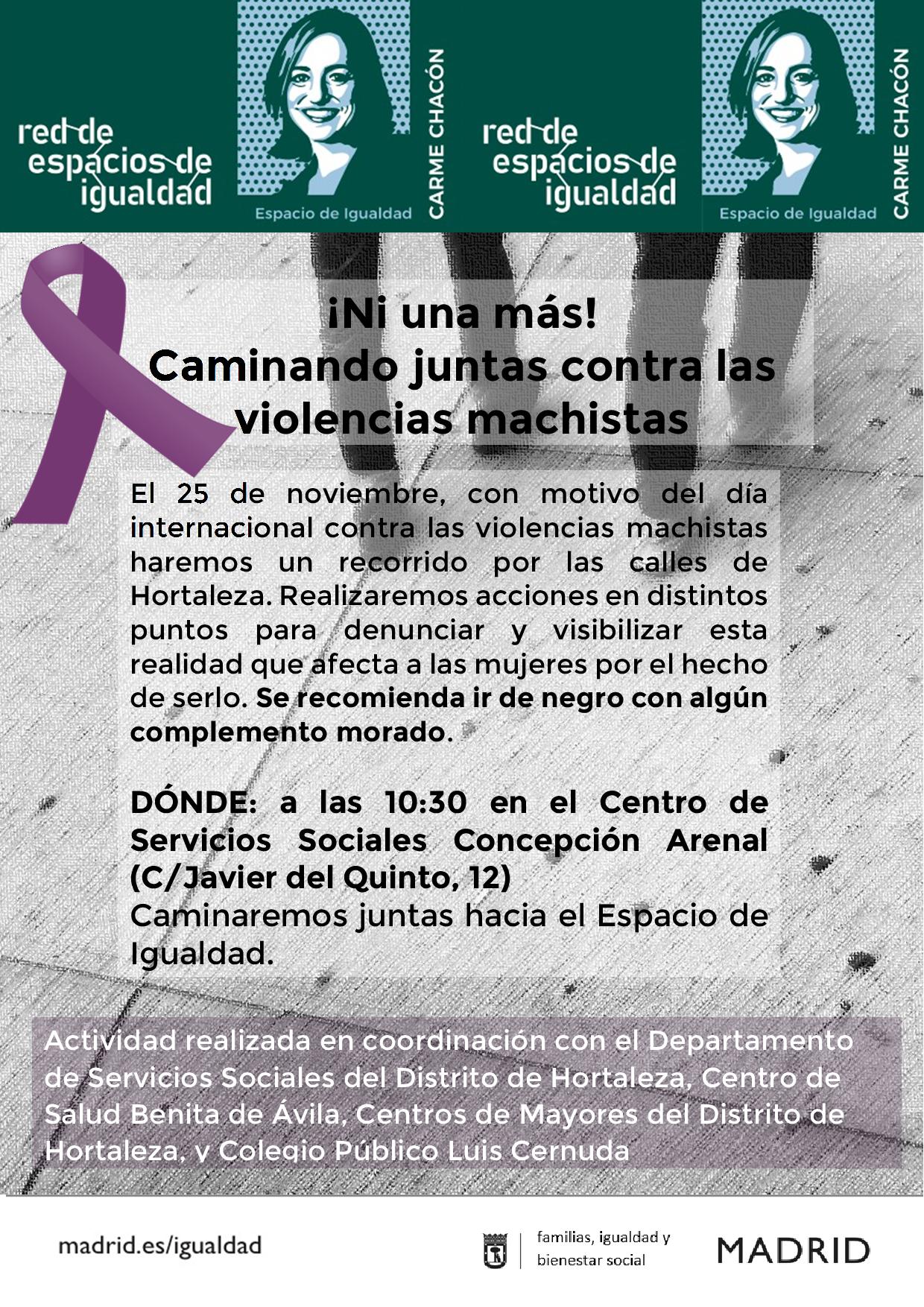 Marcha Espacio Igualdad