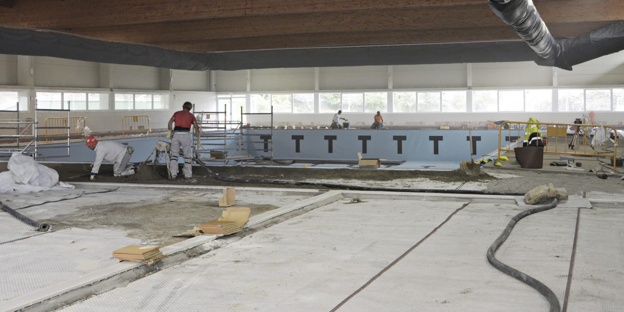 Próxima apertura de la piscina cubierta del polideportivo municipal Luis Aragonés