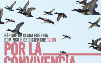 Concentración ‘Hortaleza unida por la convivencia’ en el parque Isabel Clara Eugenia