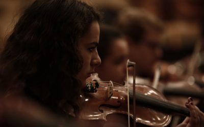 Concierto abierto de la Camerata Infantil en la sede de la ORCAM en Mar Caspio