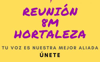 Reunión de la Comisión 8M Hortaleza en el Espacio de Igualdad Carme Chacón