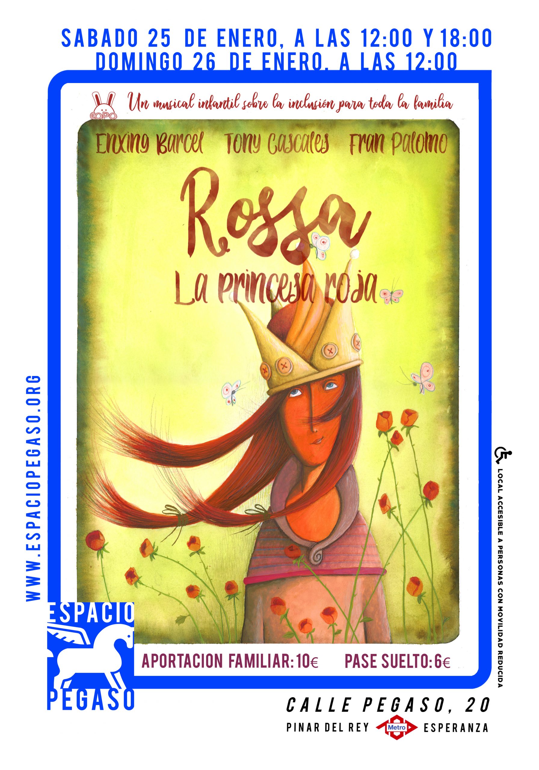 TEATRO La Princesa Rosa scaled