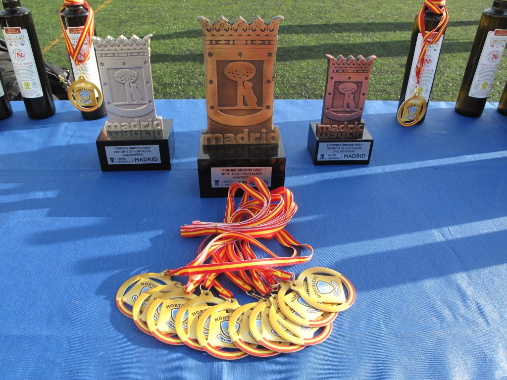 Trofeos y medallas de Ground Golf