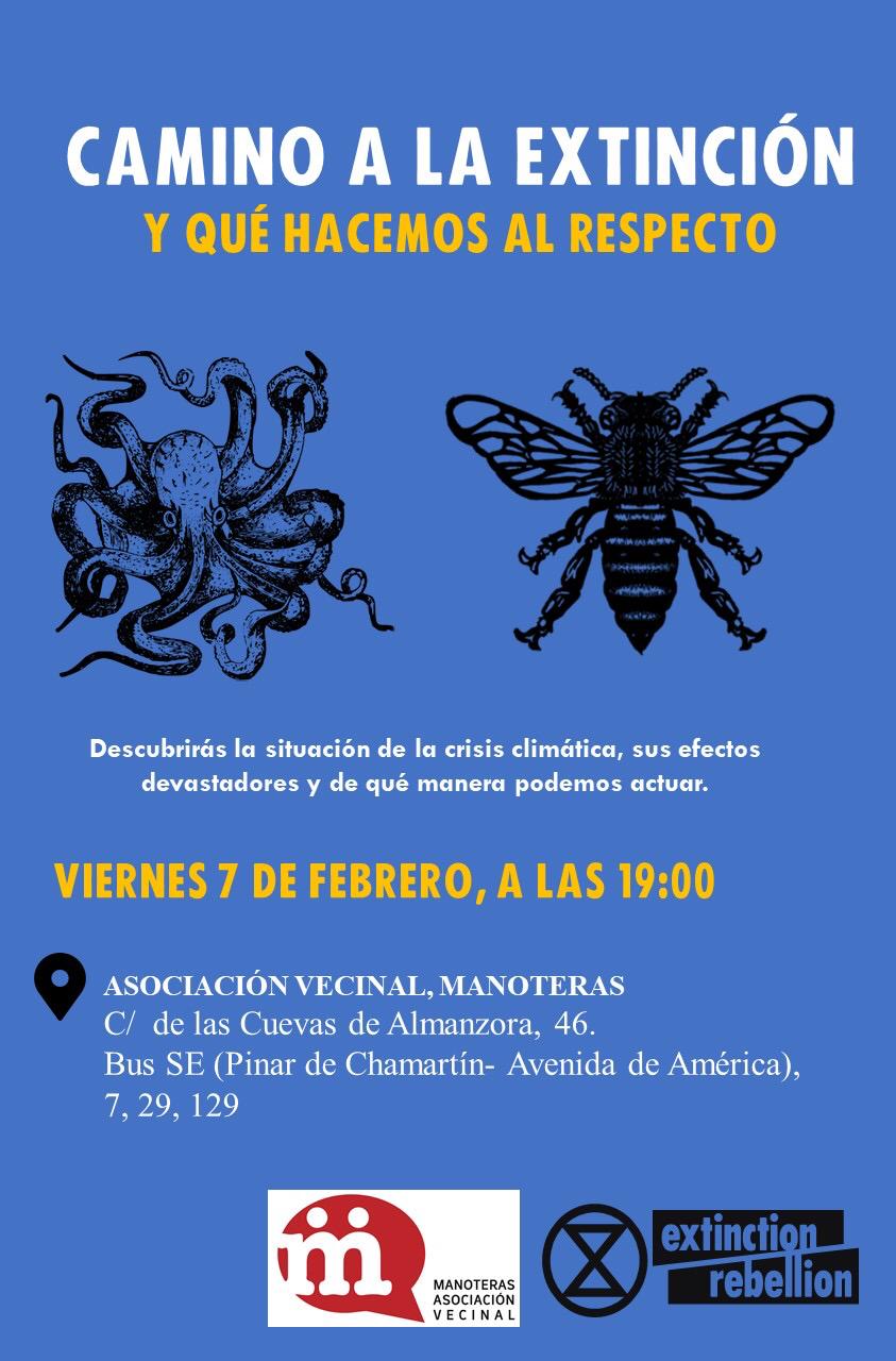 CARTEL Charla sobre el clima