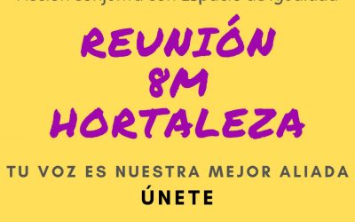 Reunión de la Comisión 8M Hortaleza en el Espacio de Igualdad Carme Chacón