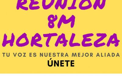Reunión de la Comisión 8M Hortaleza en el Espacio de Igualdad Carme Chacón