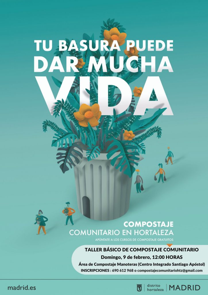 CARTEL Taller de Compostaje