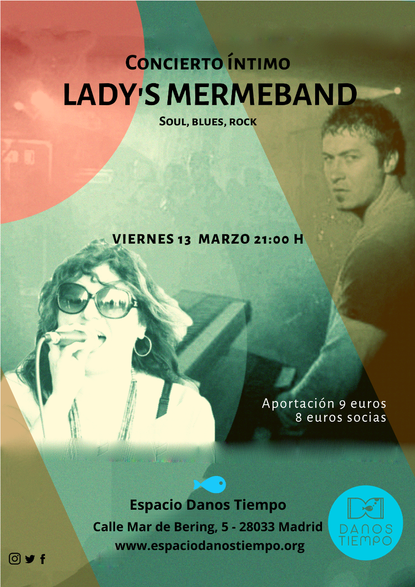 CARTEL Concierto Ladys Mermeband