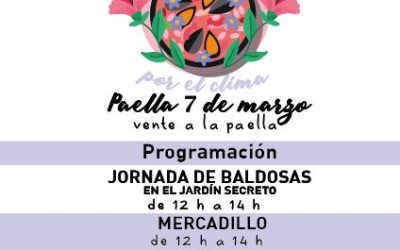 Paella con motivo del 8M en el colegio público Luis Cernuda