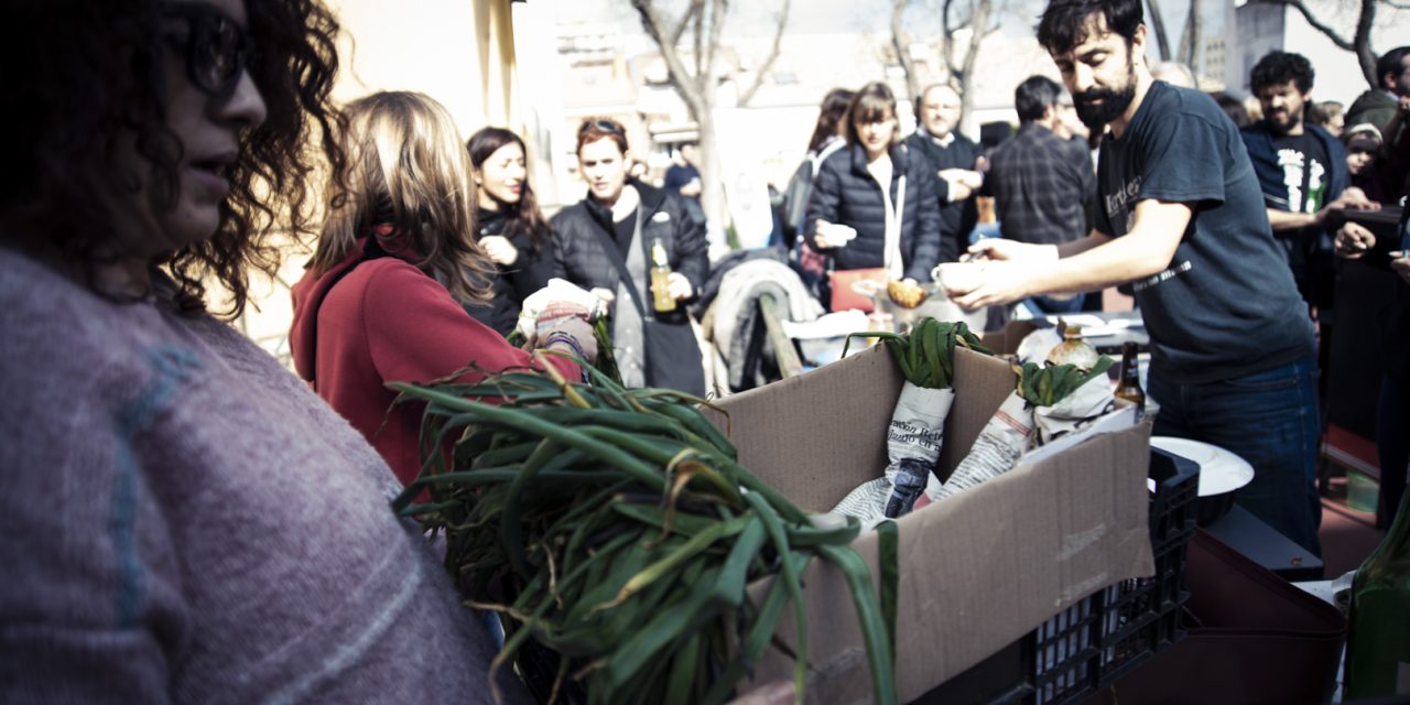 ¿Una ‘calçotada’ en Hortaleza?