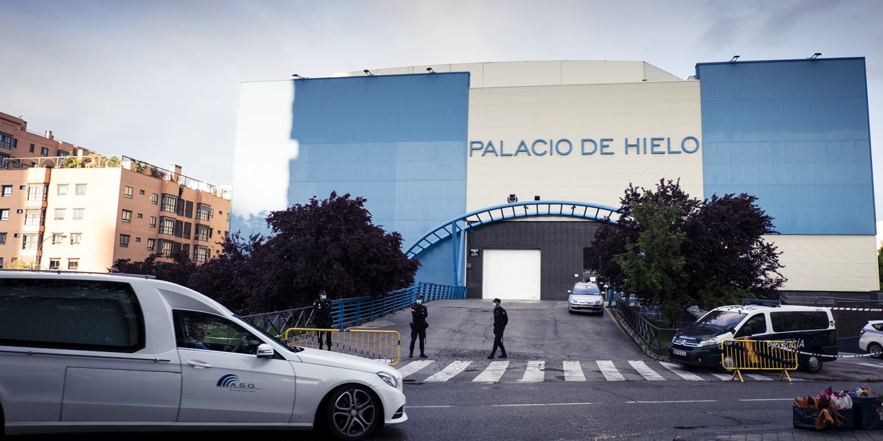 El Palacio de Hielo deja de utilizarse como morgue