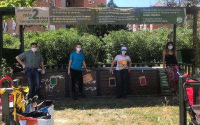 Reabren las áreas de compostaje en Hortaleza