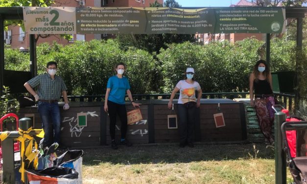 Reabren las áreas de compostaje en Hortaleza