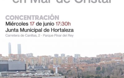 Concentración contra el parking de Mar de Cristal