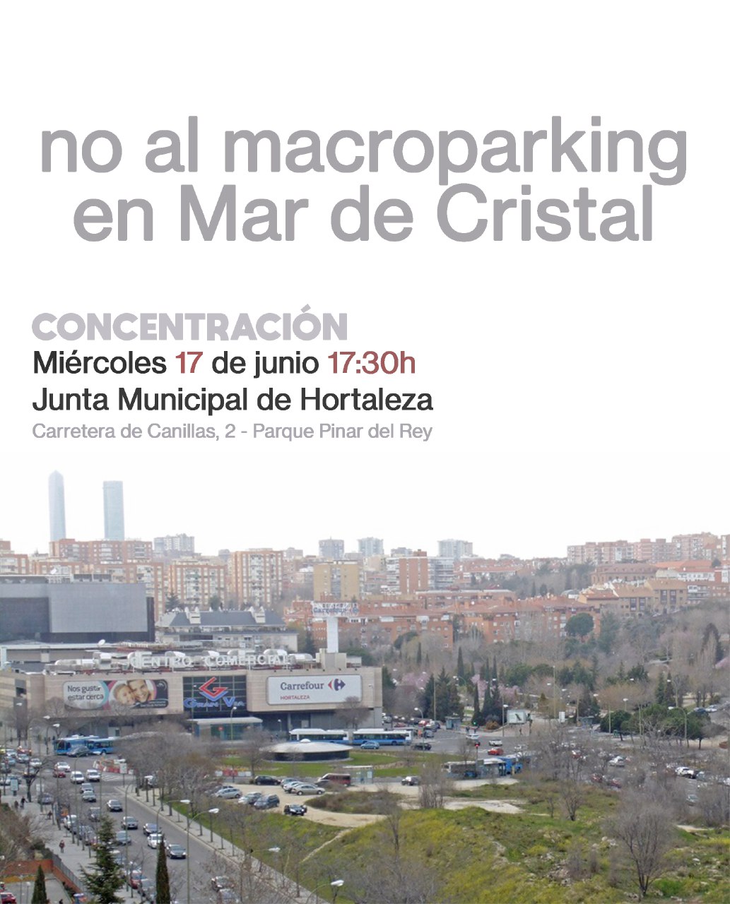 Concentración Parking Mar de Cristal
