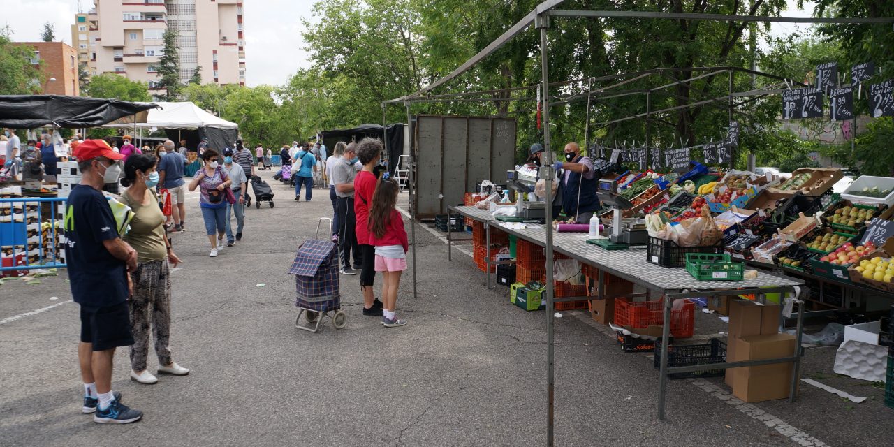 Los mercadillos de Hortaleza retoman su actividad